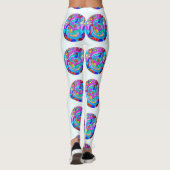 farbige Liebe Leggings (Rückseite)
