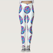 farbige Liebe Leggings (Vorderseite)