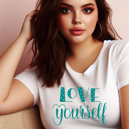 Farbige Liebe selbst Kostenvoranschlag Plus Größe  Große Größe T-Shirt