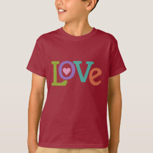 Farbige Liebe Shirts und Jacken
