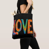 Farbige Liebe Tasche (Von Nahem)