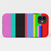 Farbige Linien Case-Mate iPhone Hülle (Rückseite (Horizontal))