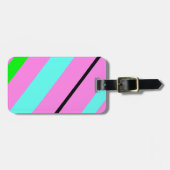 Farbige Linien Gepäckanhänger (Vorderseite horizontal)