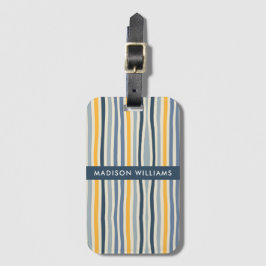 Farbige Linien - Gepäckmarken Gepäckanhänger