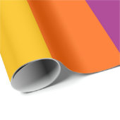 Farbige Linien Geschenkpapier (Rolleneckpunkt)
