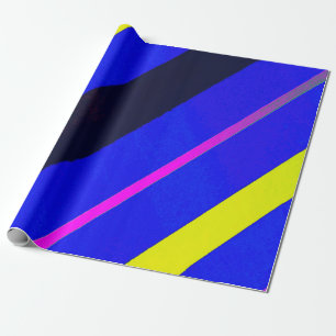Farbige Linien Geschenkpapier