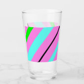 Farbige Linien Glas (Vorderseite)