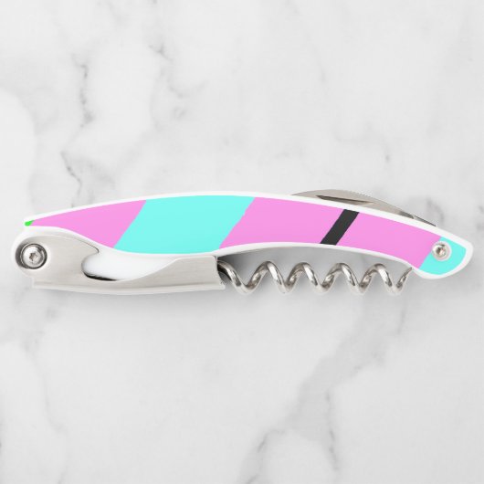 Farbige Linien Kellnermesser (Vorderseite)