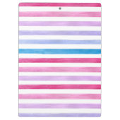 Farbige Linien Klemmbrett (Rückseite)