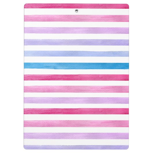 Farbige Linien Klemmbrett (Rückseite)