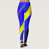 Farbige Linien Leggings (Rückseite)