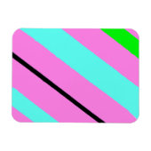 Farbige Linien Magnet (Horizontal)