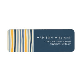 Farbige Linien - Modern Blume