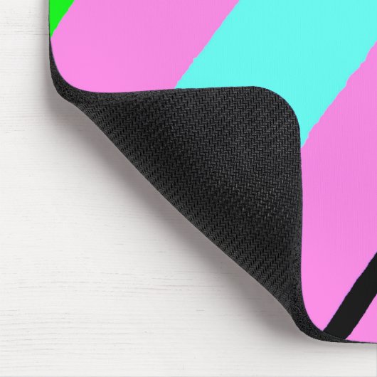 Farbige Linien Mousepad (Ecke)