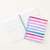 Farbige Linien Notizblock (Innenseite)