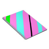 Farbige Linien Notizblock (Rechte Seite)