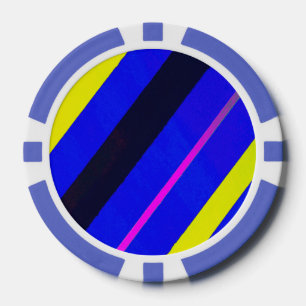 Farbige Linien Pokerchips