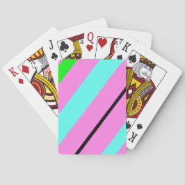 Farbige Linien Spielkarten