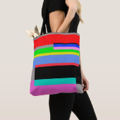 Farbige Linien Tasche (Von Nahem)