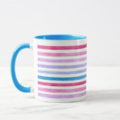 Farbige Linien Tasse (Links)