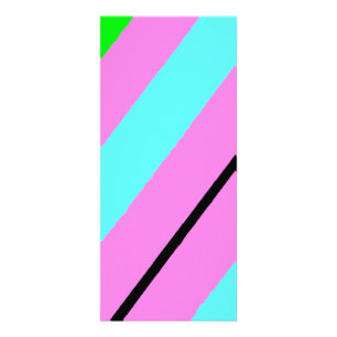 Farbige Linien Werbekarte