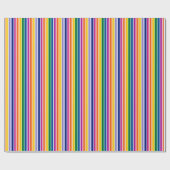 Farbige Linienführung Geschenkpapier (Flach)