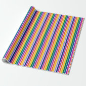 Farbige Linienführung Geschenkpapier (Ungerollt)