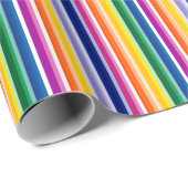 Farbige Linienführung Geschenkpapier (Rolleneckpunkt)