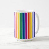 Farbige Linienführung Kaffeetasse (VorderseiteRechts)