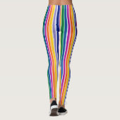 Farbige Linienführung Leggings (Rückseite)