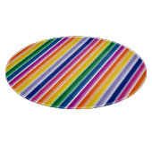Farbige Linienführung Schneidebrett (Ecke)