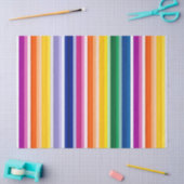 Farbige Linienführung Seidenpapier (Basteln)
