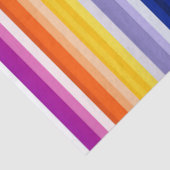 Farbige Linienführung Seidenpapier (Detail)