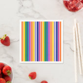 Farbige Linienführung Serviette (Beispiel)