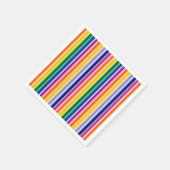 Farbige Linienführung Serviette (Ecke)