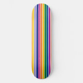 Farbige Linienführung Skateboard (Vorderseite)