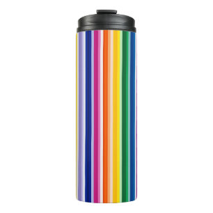 Farbige Linienführung Thermosbecher