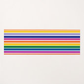 Farbige Linienführung Yogamatte (Vorderseite (Horizontal))