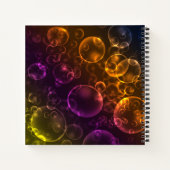 Farbige Linsen, beide Notizblock (Rückseite)