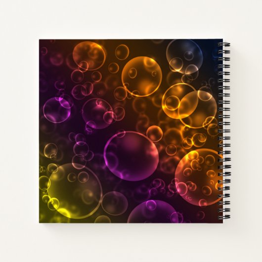 Farbige Linsen, beide Notizblock (Rückseite)