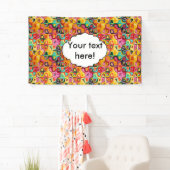 Farbige Lochstruktur Banner (Insitu)