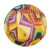 Farbige Lochstruktur Baseball (Vorderseite Links)