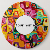 Farbige Lochstruktur Button (Vorderseite)