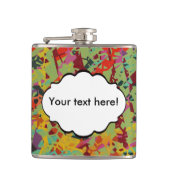 Farbige Lochstruktur Flachmann (Vorderseite)