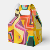 Farbige Lochstruktur Geschenkschachtel (Rückseite)