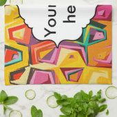 Farbige Lochstruktur Geschirrtuch (Gefaltet)