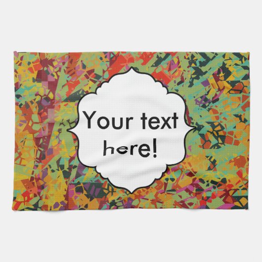 Farbige Lochstruktur Handtuch (Horizontal)