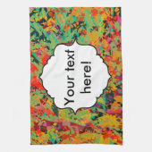 Farbige Lochstruktur Handtuch (Vertikal)