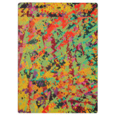 Farbige Lochstruktur Klemmbrett (Rückseite)