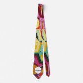 Farbige Lochstruktur Krawatte (Vorderseite)